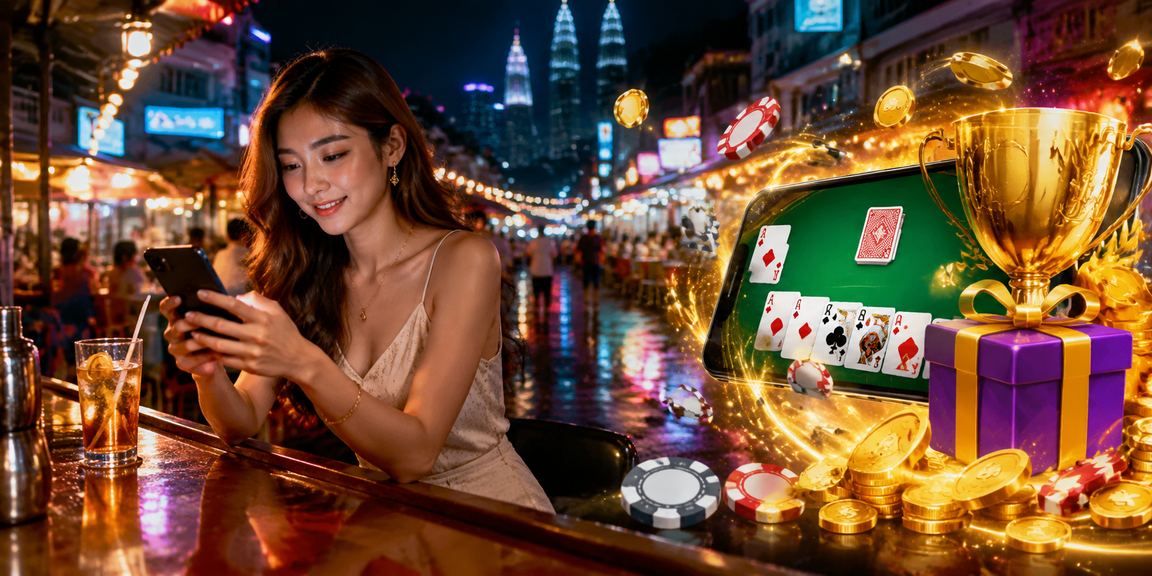 Pemain dari Kuala Lumpur menggunakan strategi pertaruhan Teen Patti di platform 90000